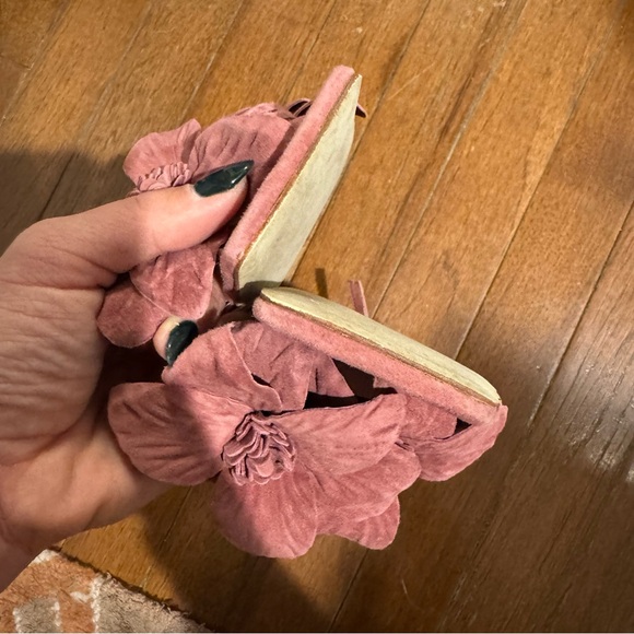 Jeffrey Campbell Pink Floral Women's Sandals - Picture 3 of 6